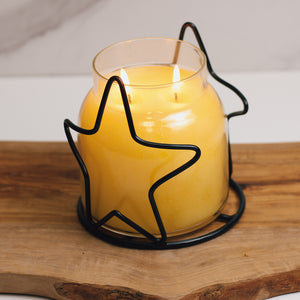 Star - Candle Jar Holder