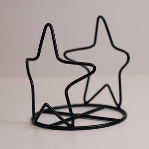 Star - Candle Jar Holder