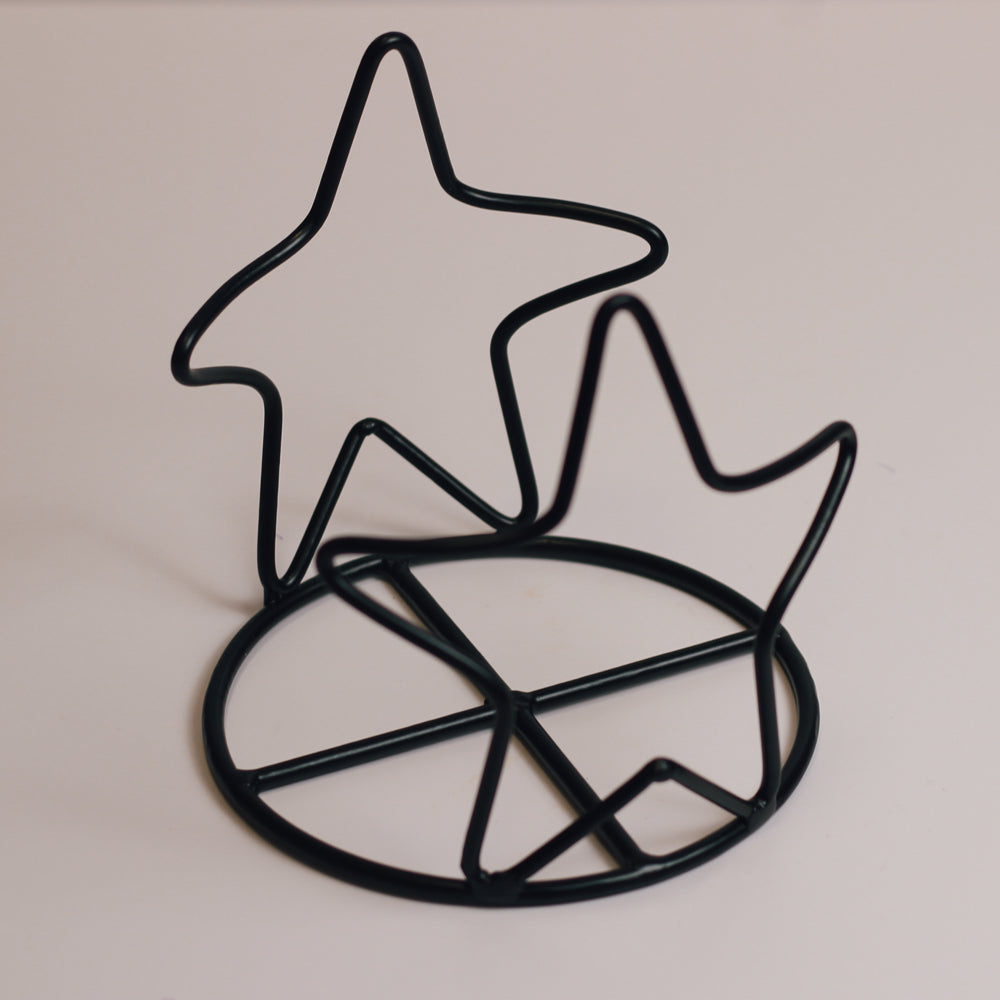 Star - Candle Jar Holder