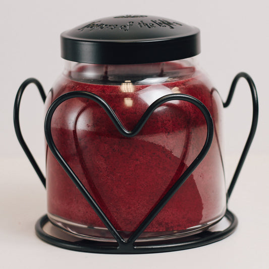 Heart - Candle Jar Holder