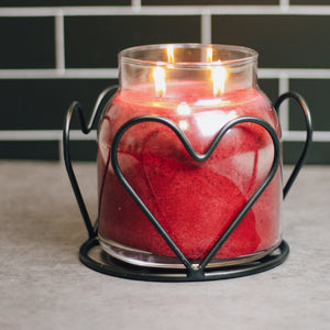 Heart - Candle Jar Holder