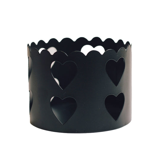 Heart - Cheerful Sleeve - Black