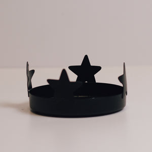 Star - Cheerful Tray - Black