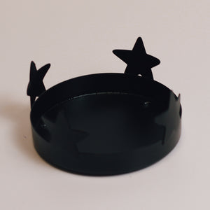 Star - Cheerful Tray - Black