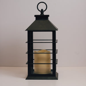 Black - Flameless Lantern