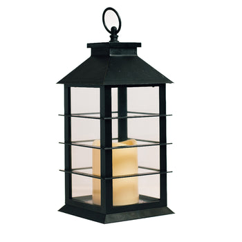 Black - Flameless Lantern