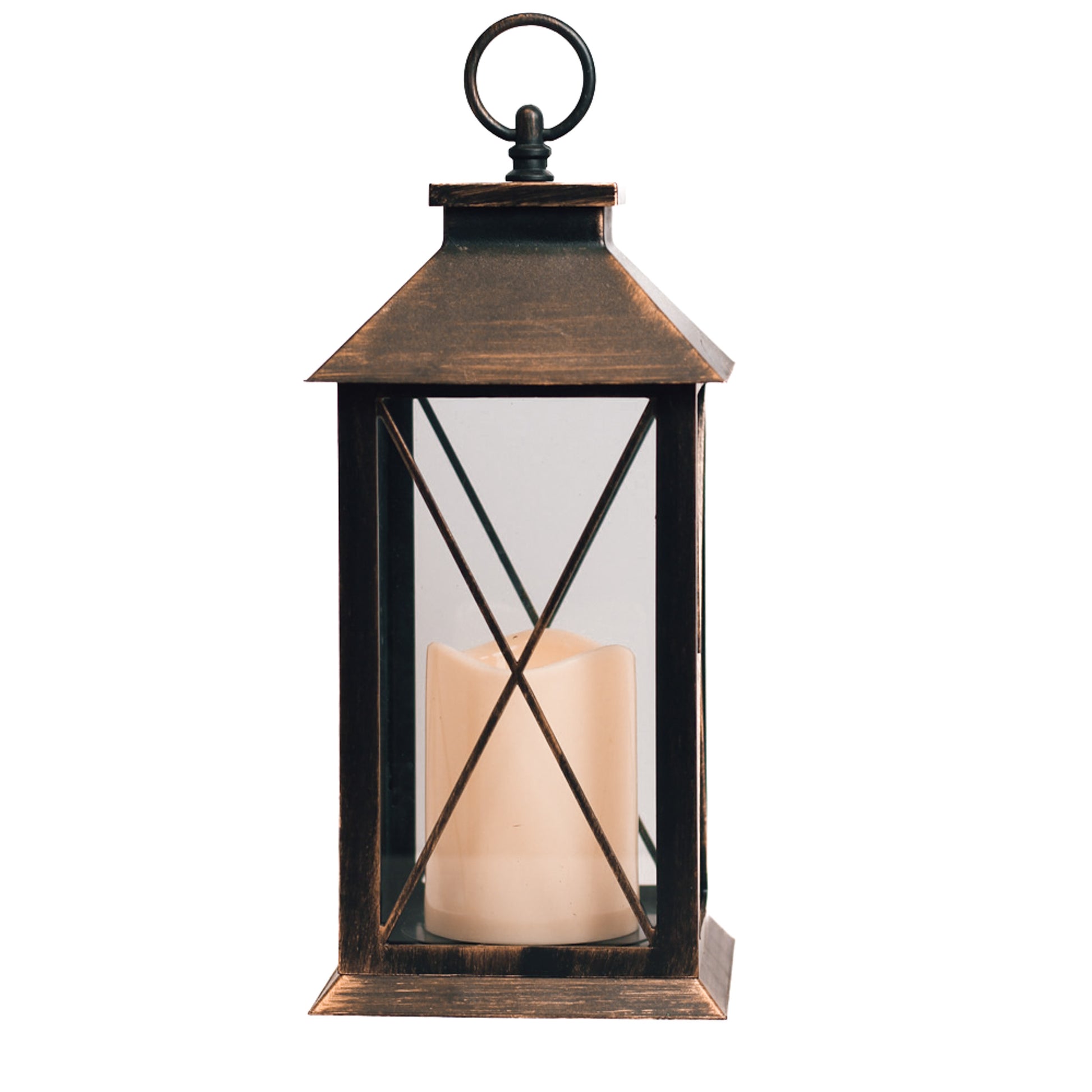 Copper - Flameless Lantern