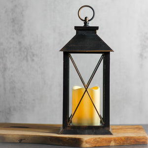 Copper - Flameless Lantern