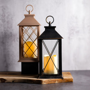 Copper - Flameless Lantern