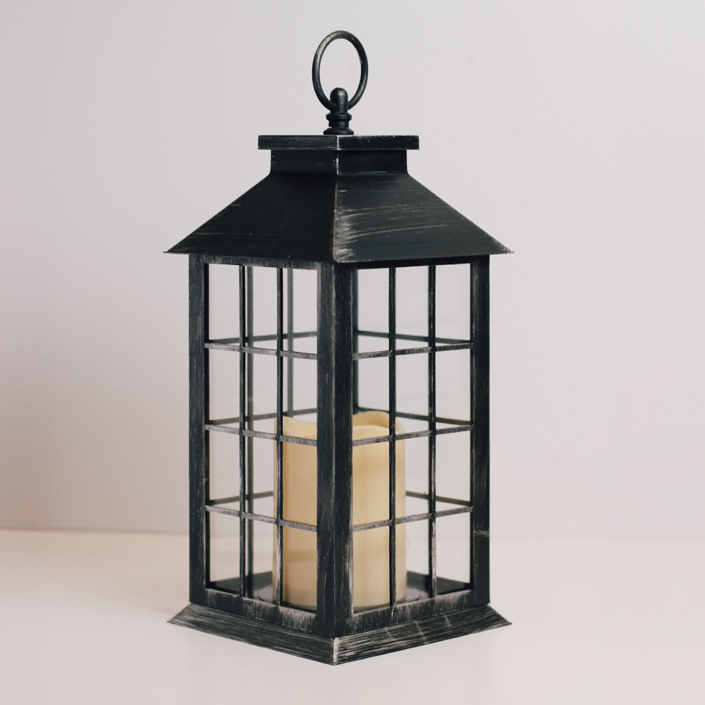 a cheerful giver Silver - Flameless Lantern