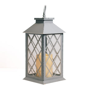 Gray - Flameless Lantern
