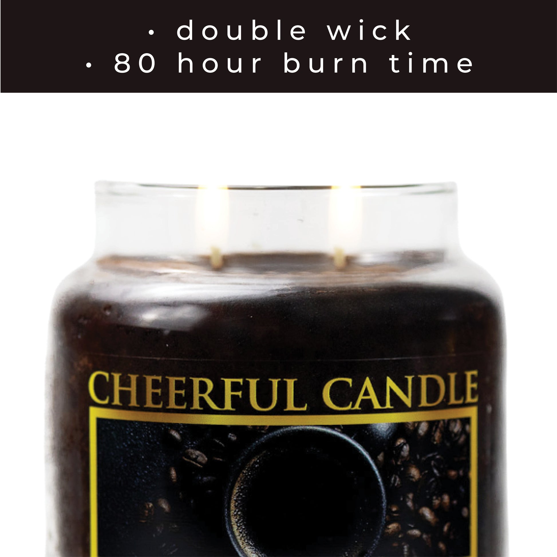 Café Noir - 16 oz Cheerful Candle