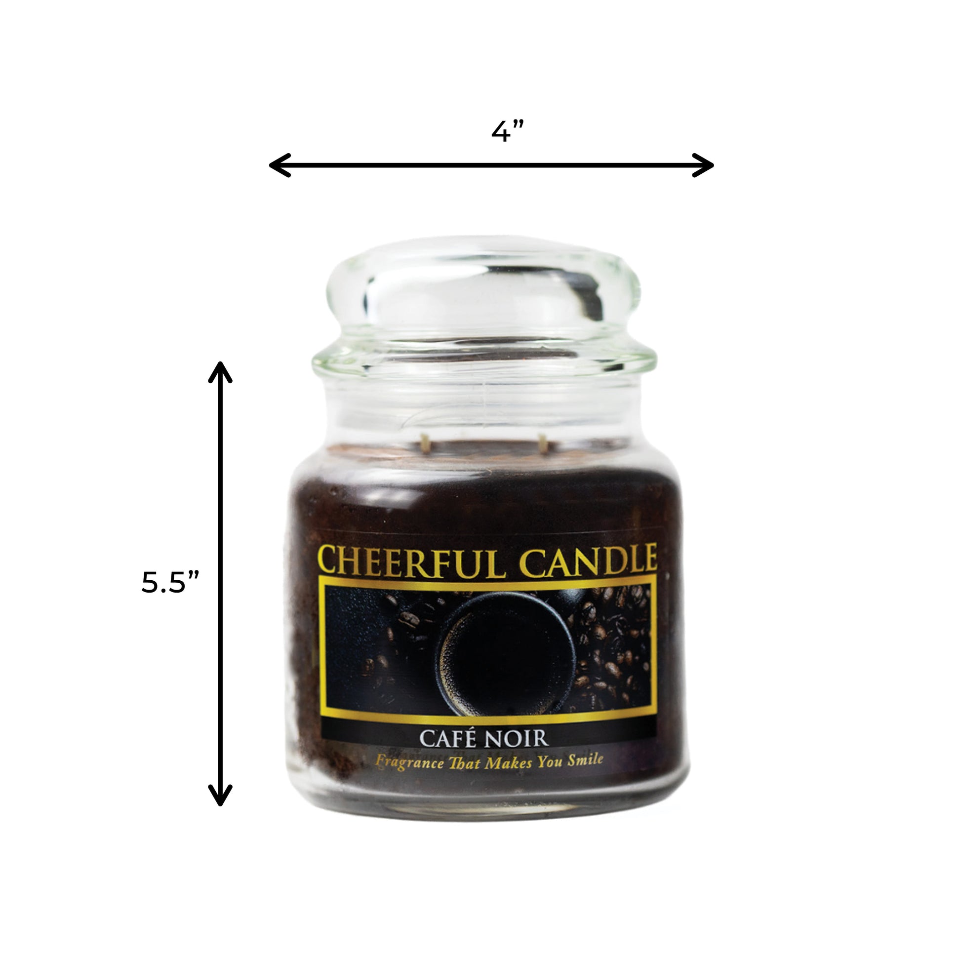 Café Noir - 16 oz Cheerful Candle