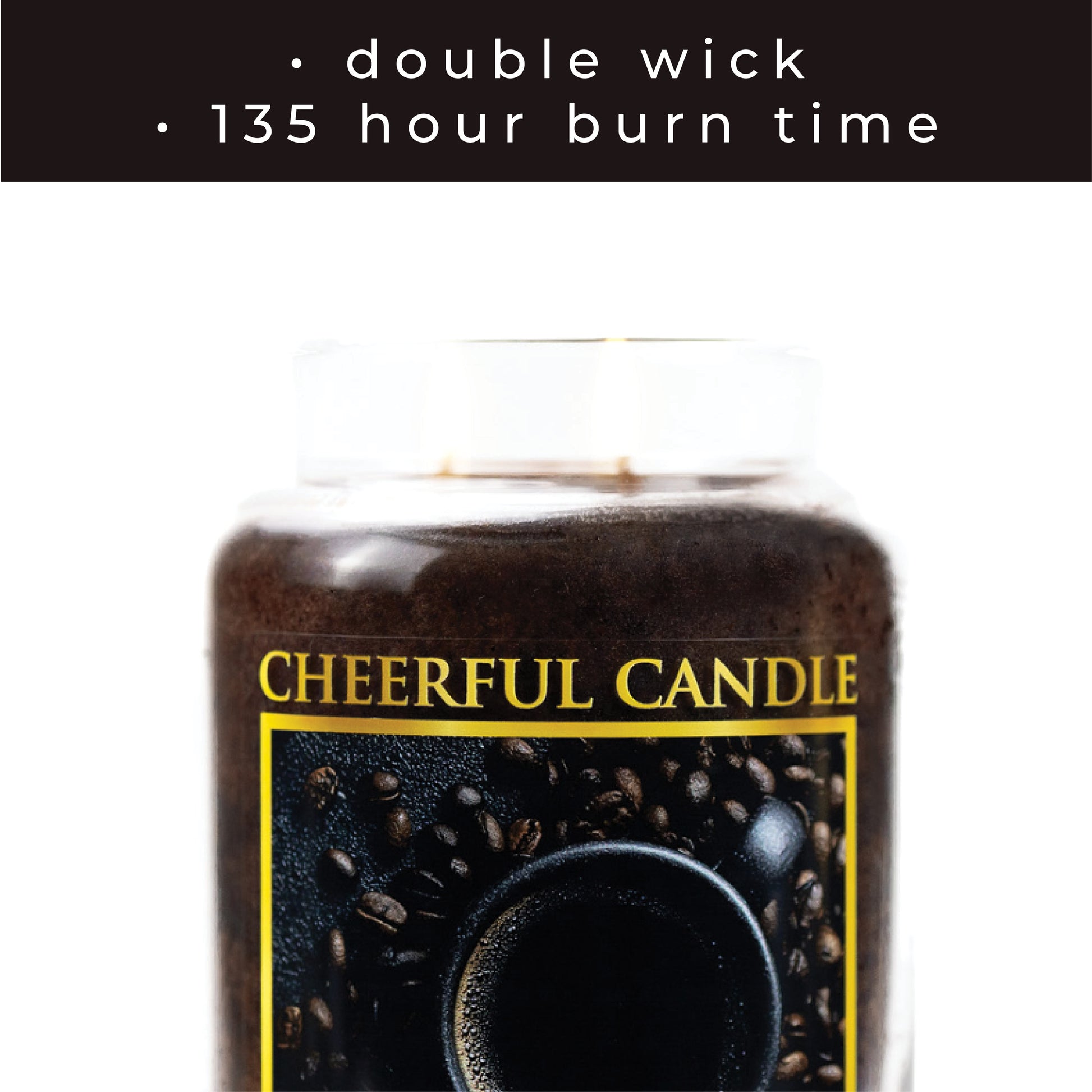 Café Noir - 24 oz Cheerful Candle