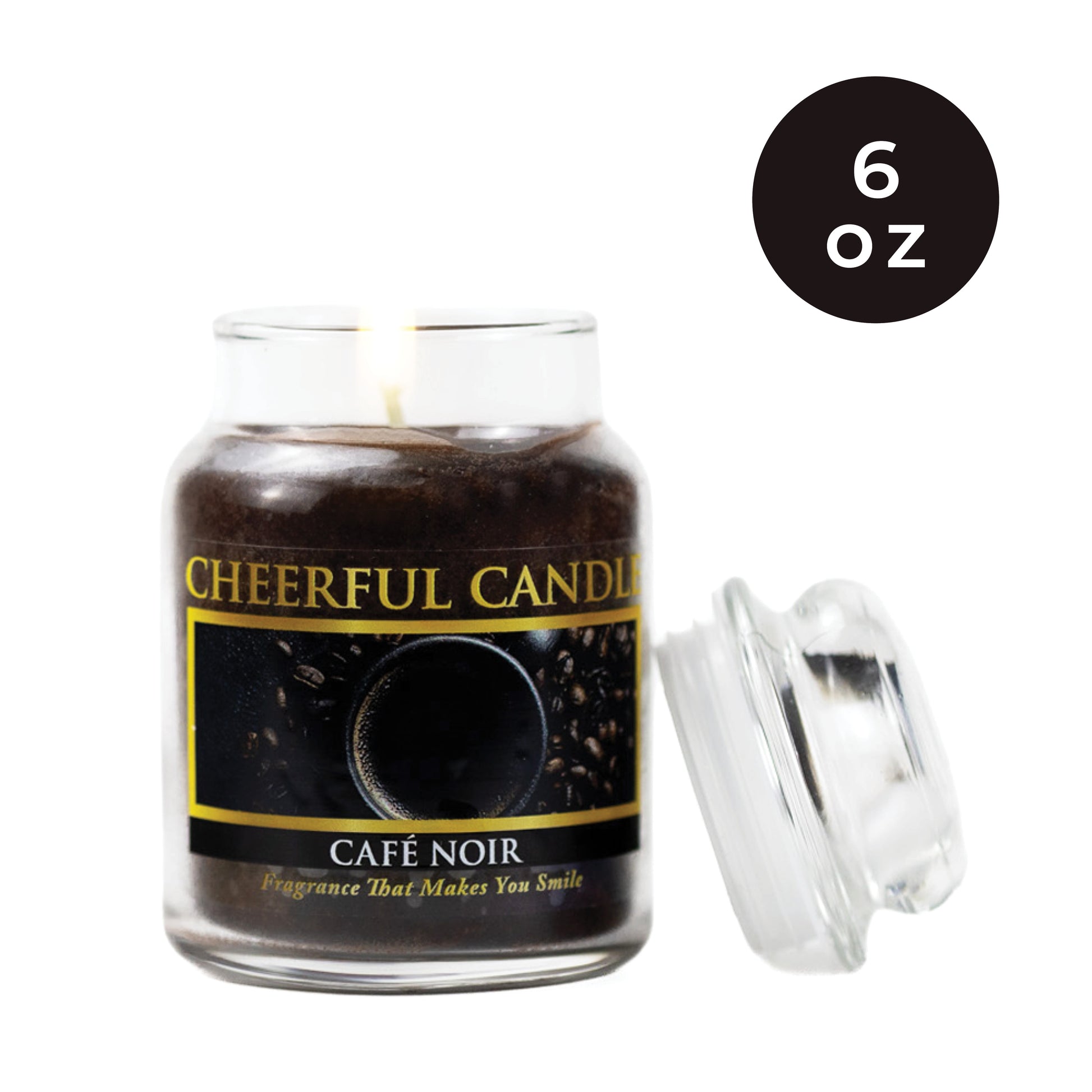 Café Noir - 6 oz Cheerful Candle
