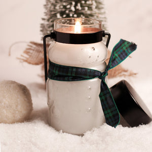 Candy Cane - Baby Snowman Jar