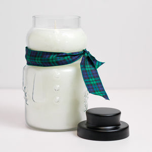 Candy Cane - Large Snowman Jar