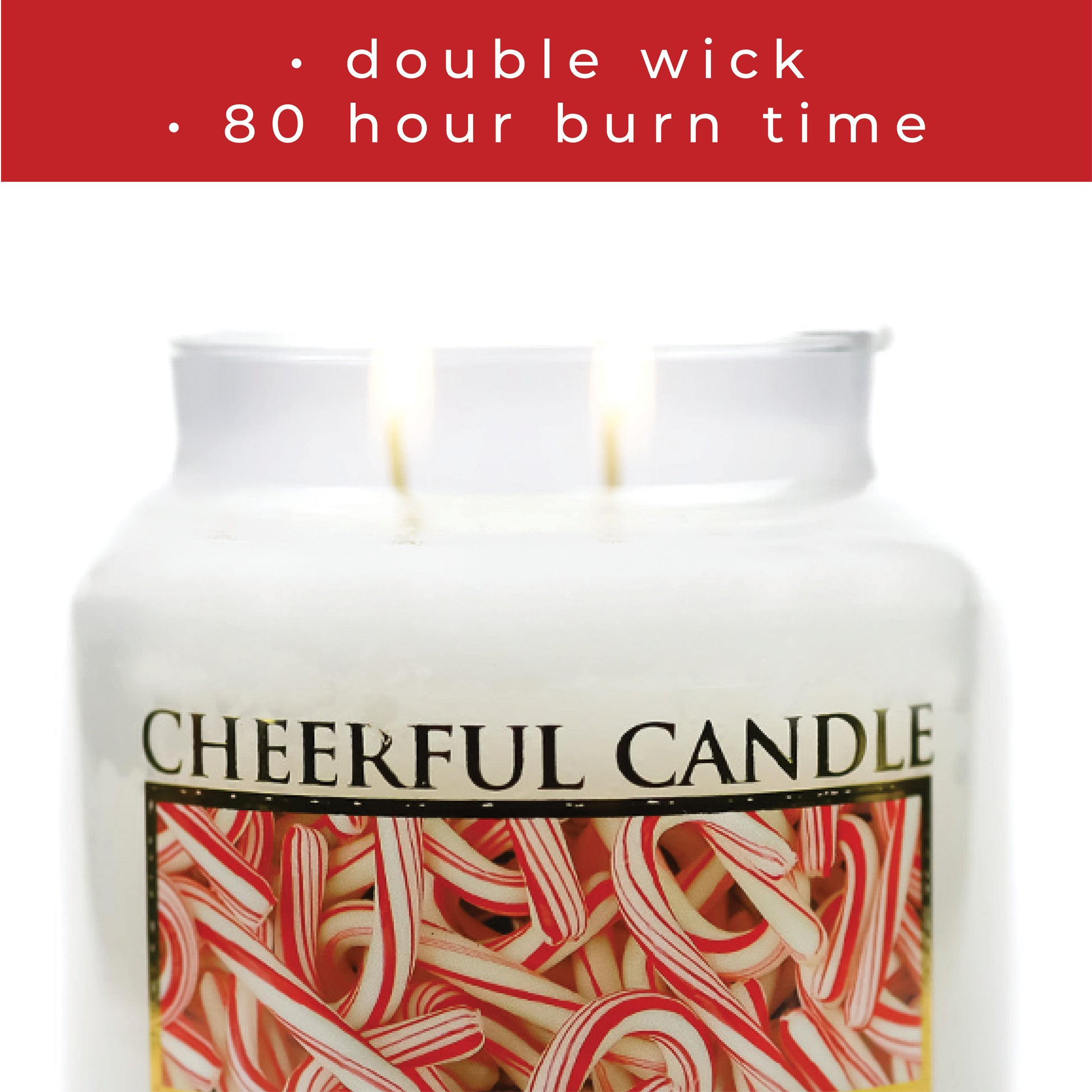 Candy Cane - 16 oz Cheerful Candle