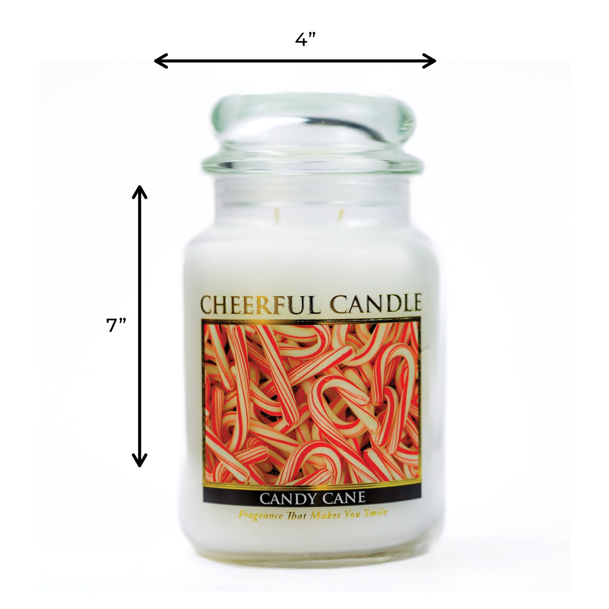 Candy Cane - 24 oz Cheerful Candle