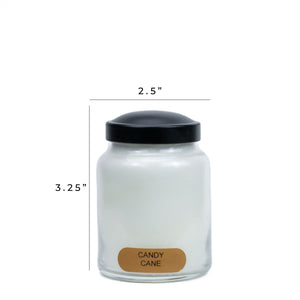 Candy Cane - 6 oz Baby Candle