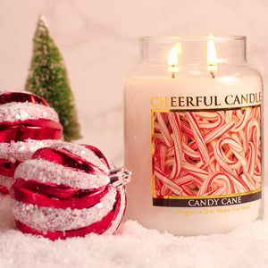 Candy Cane - 24 oz Cheerful Candle