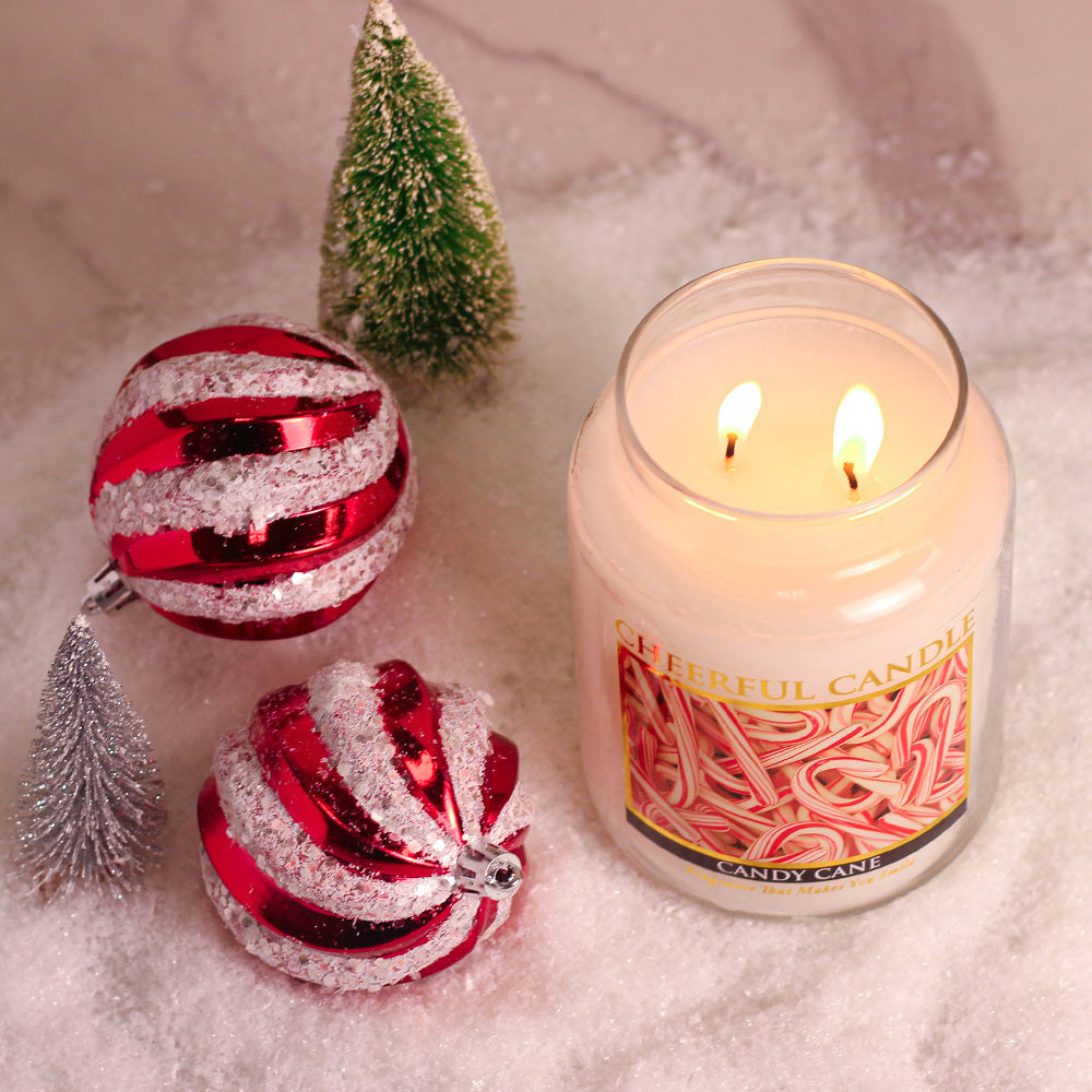 Candy Cane - 24 oz Cheerful Candle