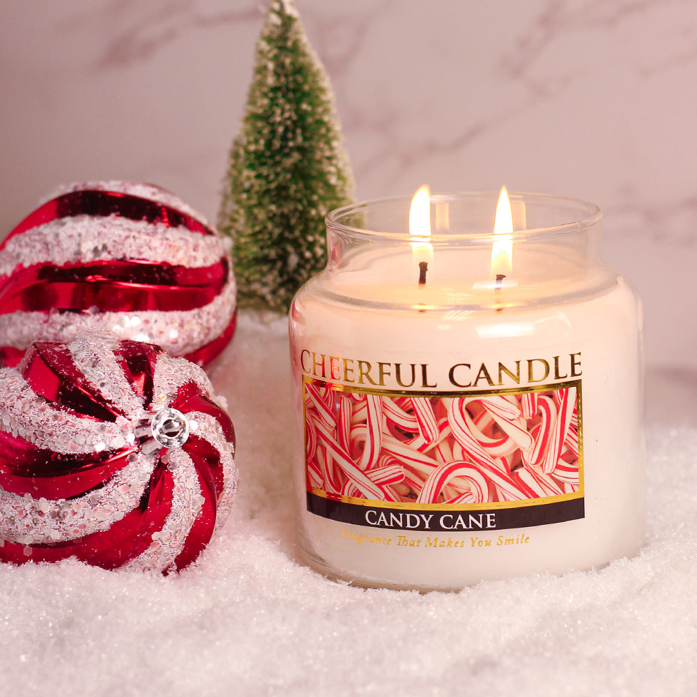 Candy Cane - 16 oz Cheerful Candle