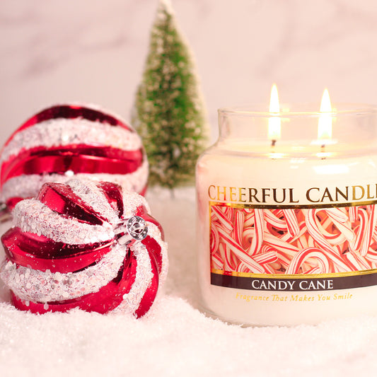 Candy Cane - 16 oz Cheerful Candle