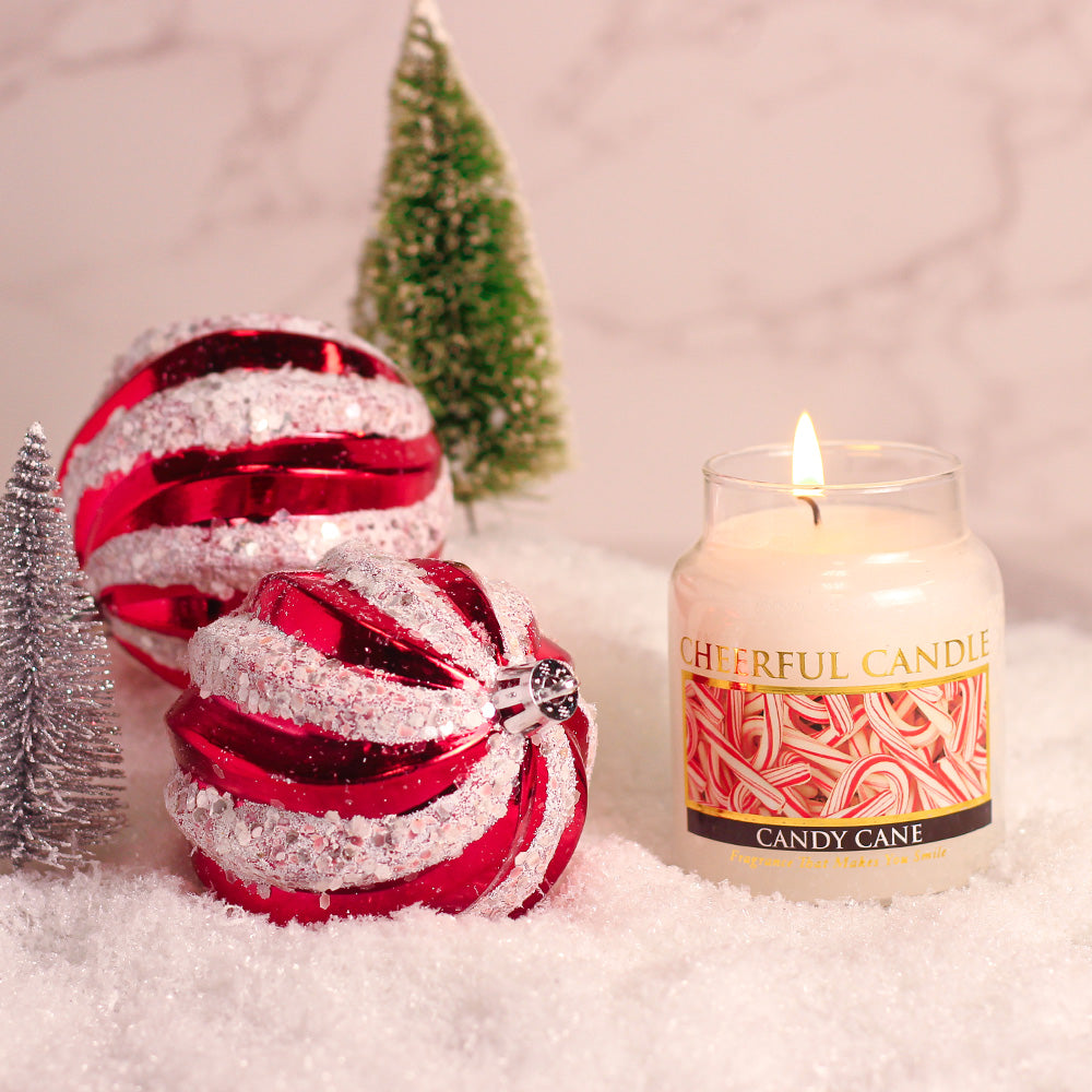 Candy Cane - 6 oz Cheerful Candle