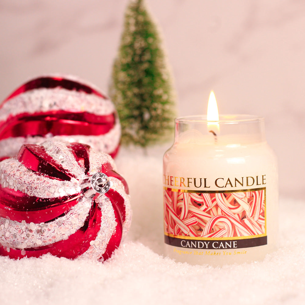 Candy Cane - 6 oz Cheerful Candle