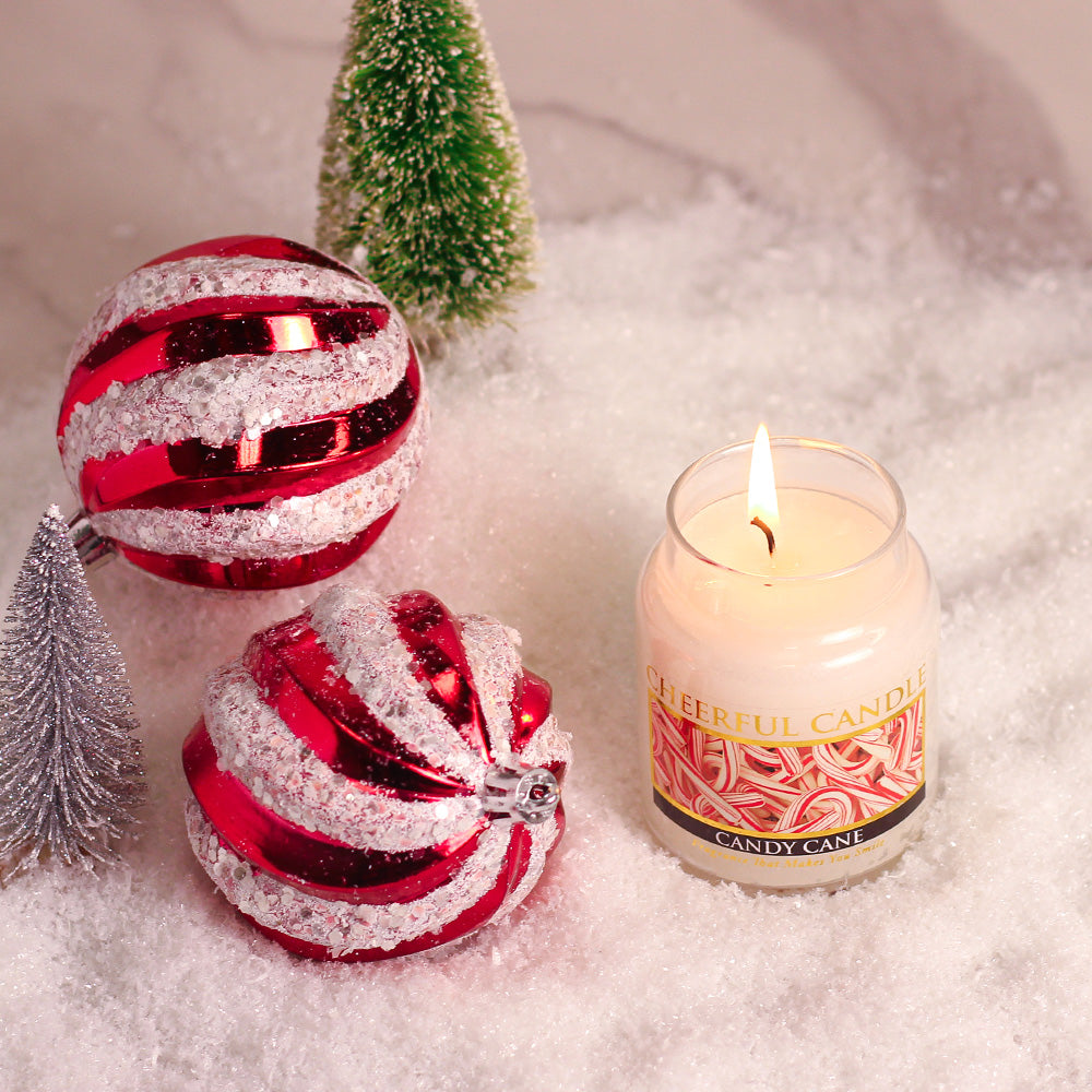 Candy Cane - 6 oz Cheerful Candle