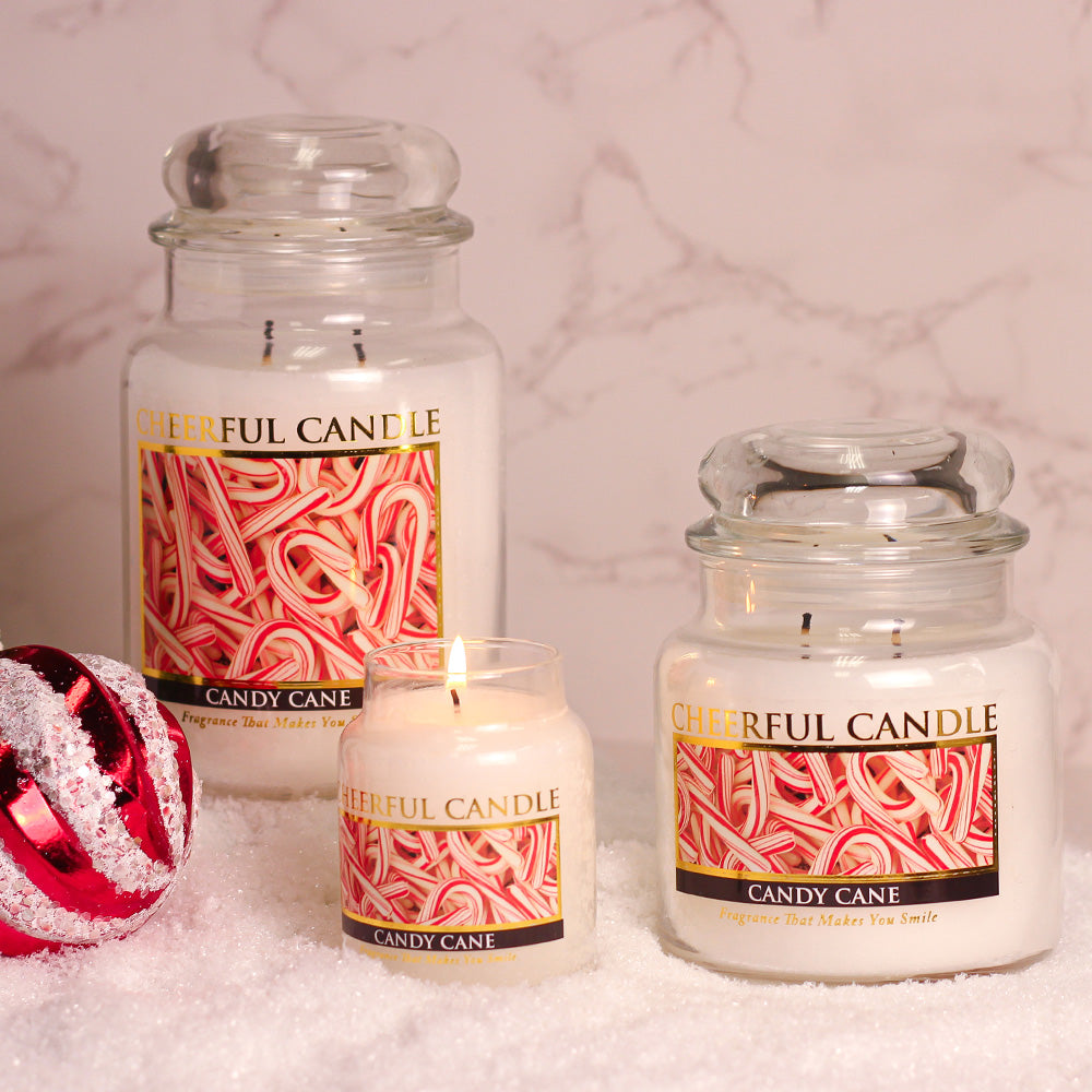 Candy Cane - 6 oz Cheerful Candle