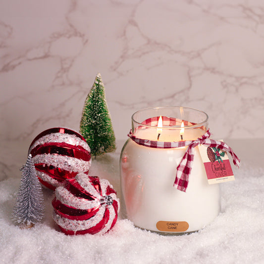 Candy Cane - 34 oz Papa Candle