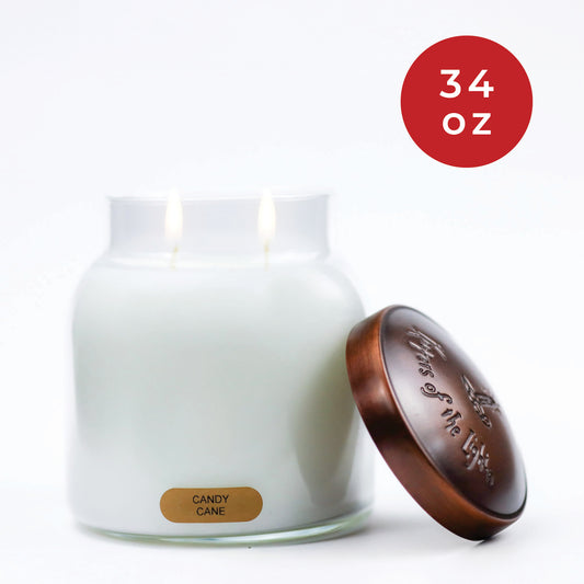 Candy Cane - 34 oz Papa Candle