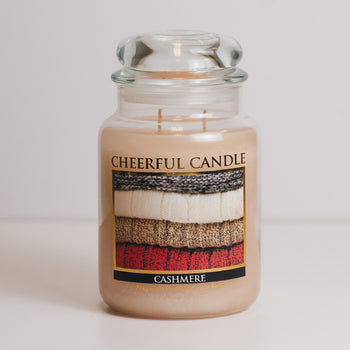 Cashmere - 24 oz Cheerful Candle