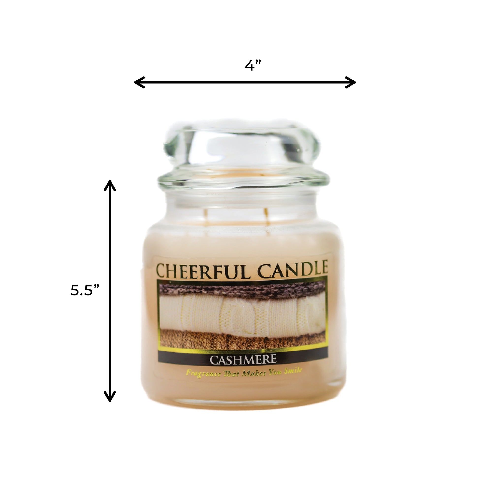 Cashmere - 16 oz Cheerful Candle