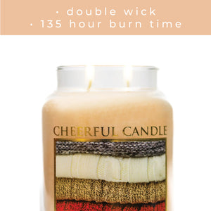 Cashmere - 24 oz Cheerful Candle