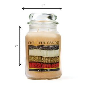 Cashmere - 24 oz Cheerful Candle