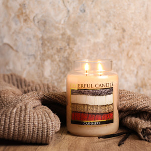 Cashmere - 24 oz Cheerful Candle