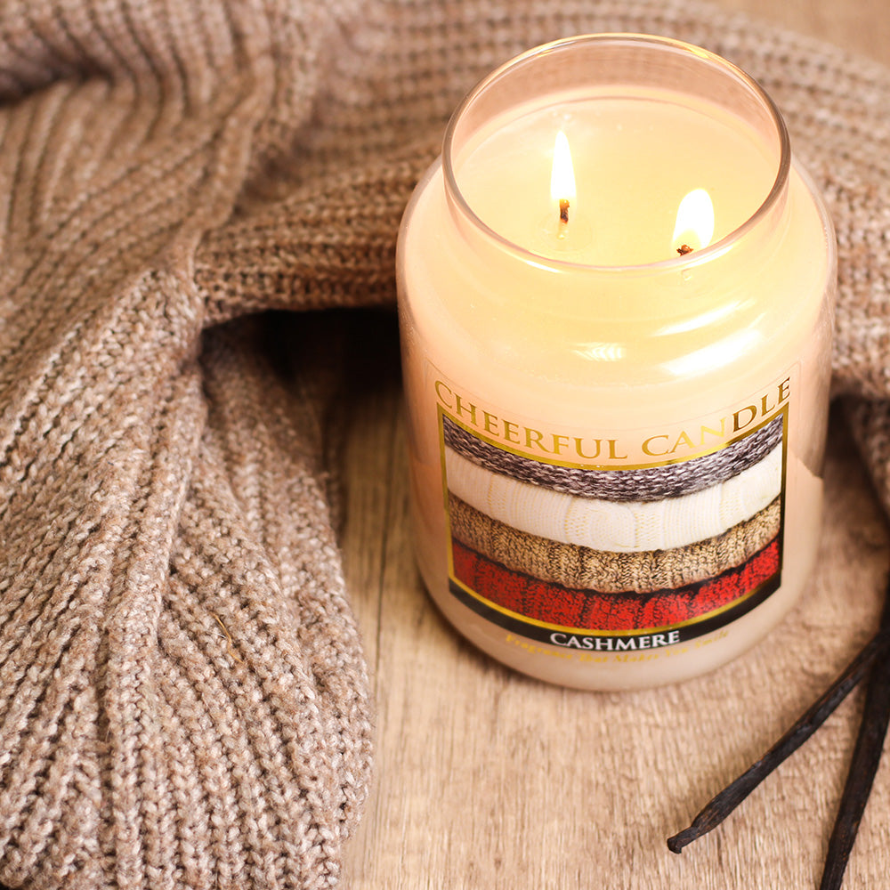 Cashmere - 24 oz Cheerful Candle