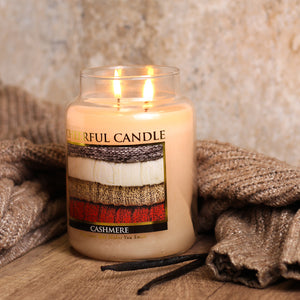 Cashmere - 24 oz Cheerful Candle