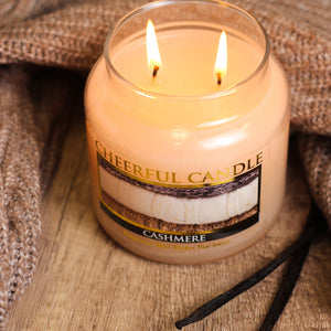 Cashmere - 16 oz Cheerful Candle