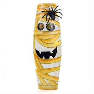 Mummy Mash - Crackle Glass Vase