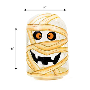 Mummy Mash - Crackle Glass Cloche - Product Image by A Cheerful Giver