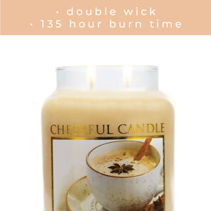 Chai Tea Latte - 24 oz Cheerful Candle