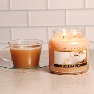 Chai Tea Latte - 16 oz Cheerful Candle