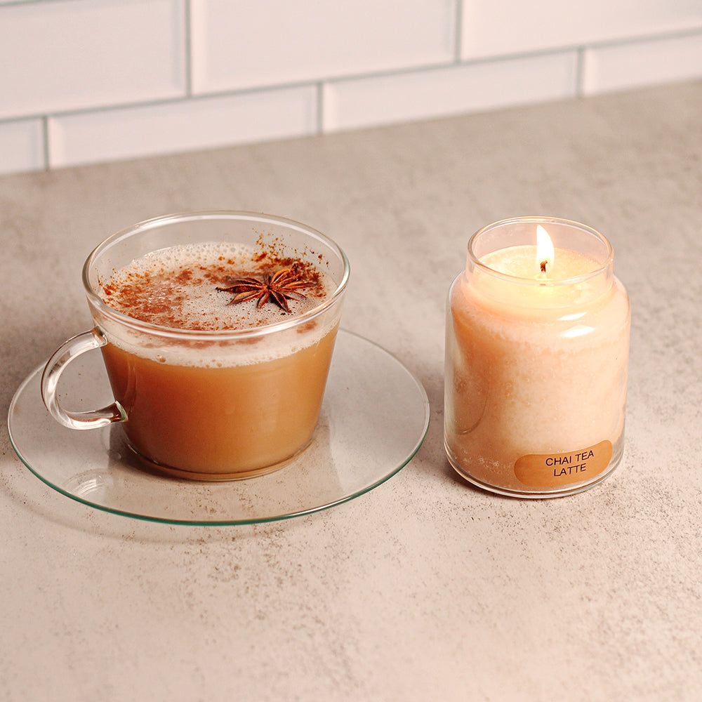 Chai Tea Latte - 6 oz Baby Candle