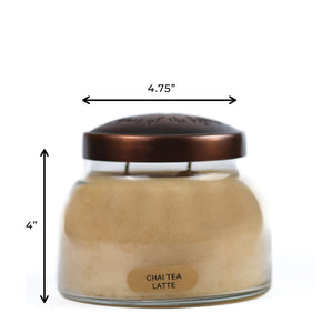 Chai Tea Latte Scented Candle - 22 oz, Double Wick, Mama Jar