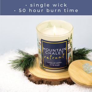 Mountain Chalet Retreat - Seasonal Candle