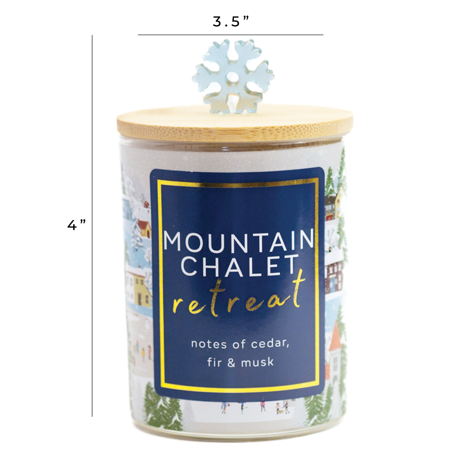 Mountain Chalet Retreat - Seasonal Candle